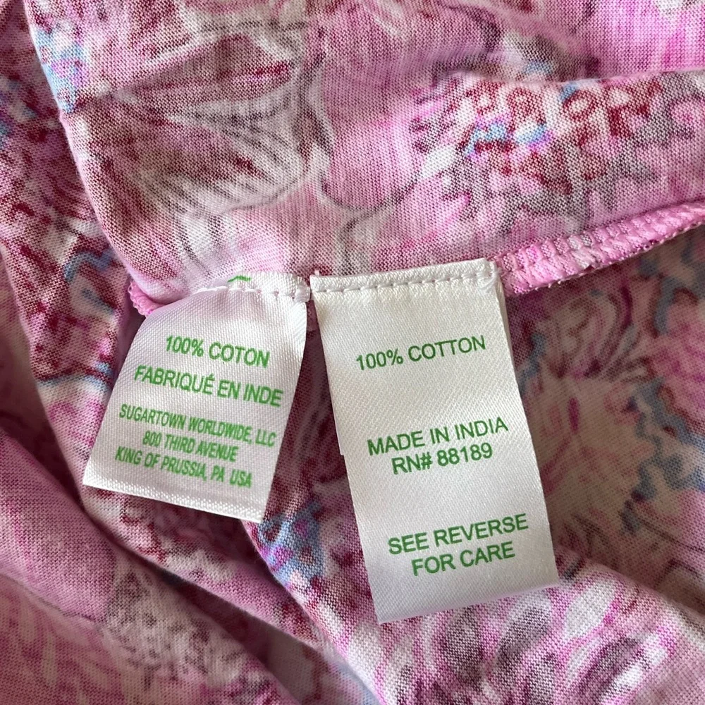 {Lilly Pulitzer} Mini Geanna Cotton Dress in Lilac Thistle In The Wild Flowers